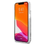 Karl Lagerfeld KLHCP13MKICGLS iPhone 13 /14/15 6,1" silver hardcase Liquid Glitter Karl&Choupette He - imagine 5