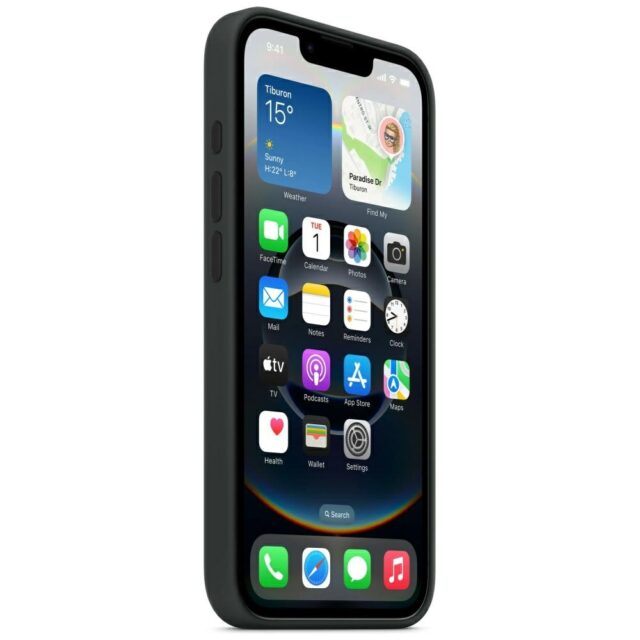 Case Apple Silicone Case for iPhone 16e black - imagine 3