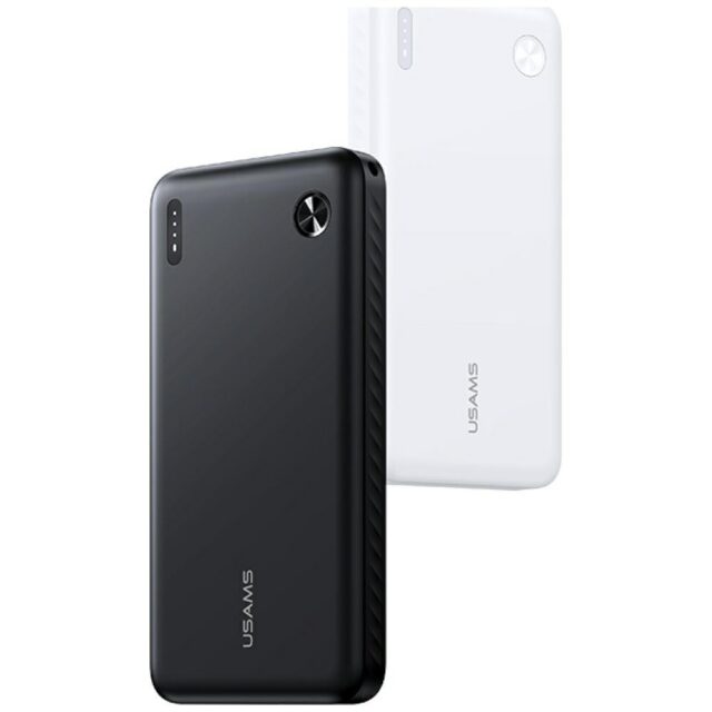 USAMS PB83 Power Bank 2xUSB-A 1xUSB-C 10000mAh white - imagine 2