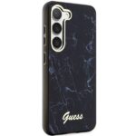 Guess GUHCS23SPCUMAK S23 S911 black hardcase Marble - imagine 4