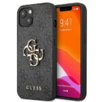 Guess GUHCP13M4GMGGR iPhone 13 / 14 / 15 6,1" grey hardcase 4G Big Metal Logo