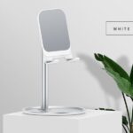 USAMS Desk Holder for Phone/Tablet silver ZJ048ZJ02 (US-ZJ048) - imagine 7