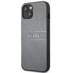 Guess GUHCP13SPSASBGR iPhone 13 mini 5,4" grey Saffiano Strap - imagine 2