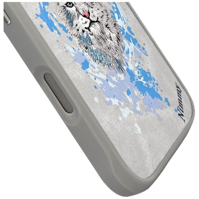 Nimmy Panther MagSafe case for iPhone 16 Pro light grey - imagine 8