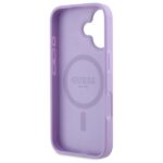 Guess GUHMP16SPSAHMCU iPhone 16 6.1" purple hardcase Saffiano MagSafe - imagine 7