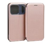 Case Beline Book Magnetic for iPhone 17 Pro rose gold
