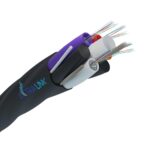 Fiber optic cable for microducts ZM-XOTKtsD 48F | 48J (4x12J), G.652D, 5.4mm | Extralink