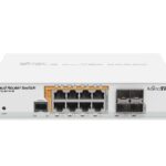 MikroTik CRS112-8P-4S-IN | Switch | 8x RJ45 1000Mb/s, 4x SFP