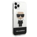 Karl Lagerfeld KLHCN58TPUTRIC iPhone 11Pro transparent Ikonik Karl - imagine 5