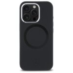 Mercedes MEHMP16L23SUTTK iPhone 16 Pro 6.3" black hardcase Silicone Tonal Logo MagSafe - imagine 3