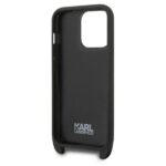 Karl Lagerfeld KLHCP14LSTKMK iPhone 14 Pro 6,1" black hardcase Monogram Ikonik Patch - imagine 6