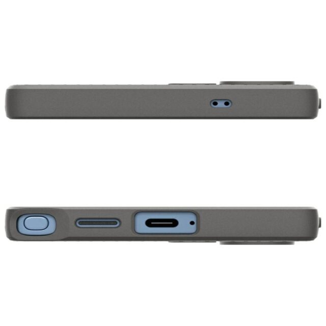 Case Spigen Liquid Air for Samsung Galaxy S25 Ultra gray - imagine 6