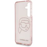 Case Karl Lagerfeld Rhinestones K. Head  Logo for Samsung Galaxy S25 pink - imagine 7
