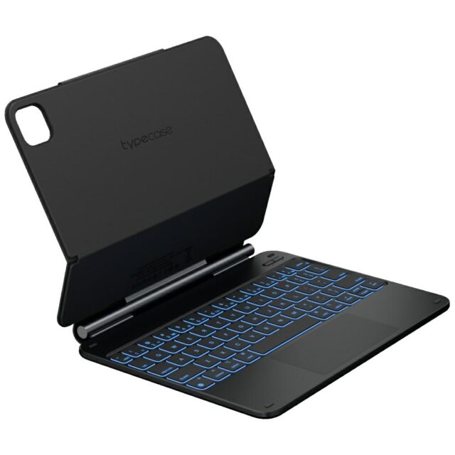 Case Typecase Edge with keyboard for iPad Air 11" 2024/2025 black - imagine 5