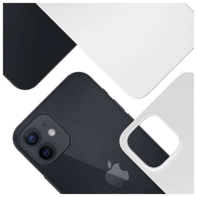 3MK Hardy MagSilicone Case for Apple iPhone 12 White - imagine 8