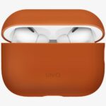 Case UNIQ Lino for AirPods Pro 3 gen      Silicone orange - imagine 3