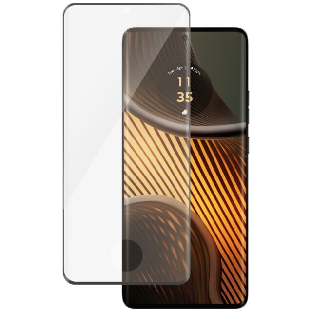 Tempered glass PanzerGlass Ultra-Wide Fit for Motorola Edge 50 Ultra - imagine 2