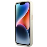 Guess GUHCP14SHGCRHS iPhone 14 / 15 / 13 6.1" silver hardcase Croco Collection - imagine 5