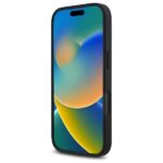 BMW BMHMP16L23PUTRK iPhone 16 Pro 6.3" black hardcase M Meshed Tricolor Stripes MagSafe - imagine 5