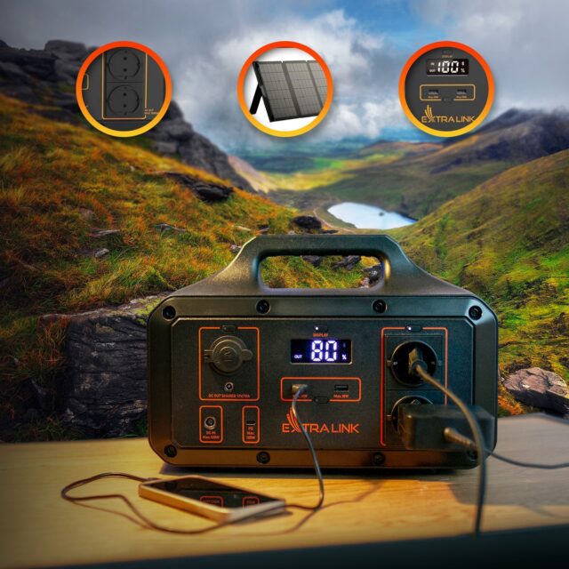 Extralink Power Ranger EPS-S1000S Jackery, Bluetti, Ecoflow replacement | Power station | 1021 Wh, Li-ion, Tuya - imagine 7