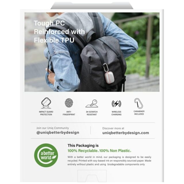 Case UNIQ Veren for AirPods Pro 3 pink - imagine 6