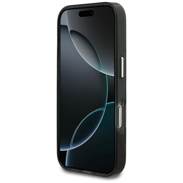 Karl Lagerfeld IML Leopard Pattern MagSafe Case for iPhone 17 Pro Black - imagine 5