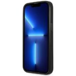 Guess GUHCP14LPSATLK iPhone 14 Pro 6,1" black hardcase SaffianoTriangle Logo - imagine 5