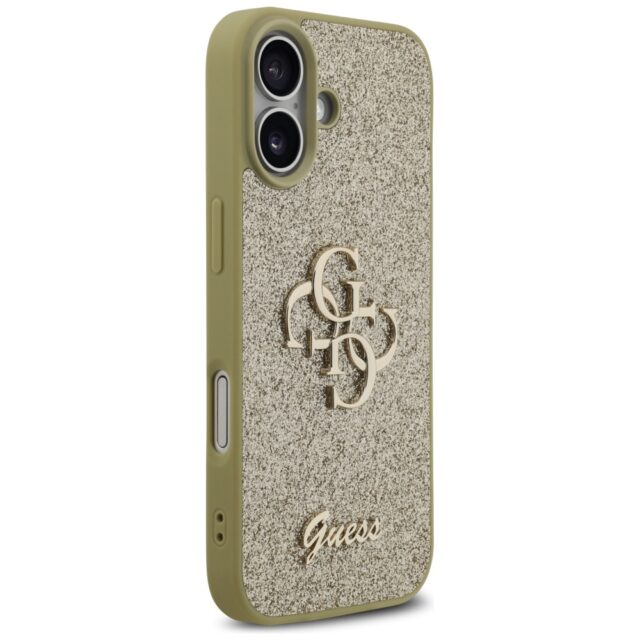 Case Guess Fixed Glitter Big 4G for iPhone 17 gold - imagine 4