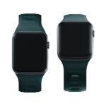 3MK Silicone Watch Strap evergreen for Apple Watch 38/40/41mm - imagine 3