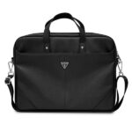 Guess Bag GUCB15PSATLK 16" black Saffiano Triangle Logo