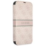 Guess GUBKP13S4GDPI iPhone 13 mini 5,4" pink book 4G Stripe - imagine 3