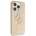 Guess GUHCP14XHG4SGD iPhone 14 Pro Max 6.7" gold hardcase Glitter Script Big 4G - imagine 4