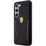 Ferrari FEHCS23MNPYK S23+ S916 black hardcase Carbon Contrast Edges - imagine 2