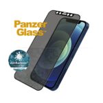 PanzerGlass E2E Super+ iPhone 12 MiniCase Friendly AntiBacterial Microfracture Privacy  black - imagine 2