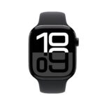 Apple Watch 10 GPS 46mm Jet Black Aluminum Case with Black Sport Band - S/M - imagine 2