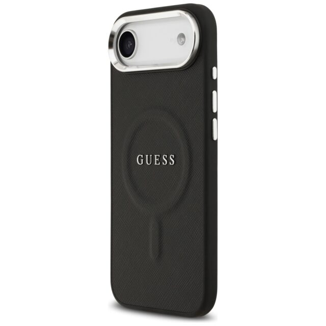 Guess Classic Logo MagSafe Case for iPhone Air Black - imagine 2