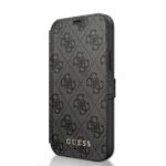 Guess GUFLBKSP12S4GG iPhone 12 mini 5,4" grey book 4G Charms Collection