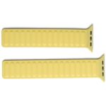 Beline Apple Watch Magnetic Strap42/44/45/49mm Yellow - imagine 2