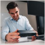 Adapter Verbatim docking station USB-C Pro 15in1 2xHDMI/1xRJ45/4xUSB-A/3xUSB-C/1xSD/1xmicroSD/1xAudi - imagine 8