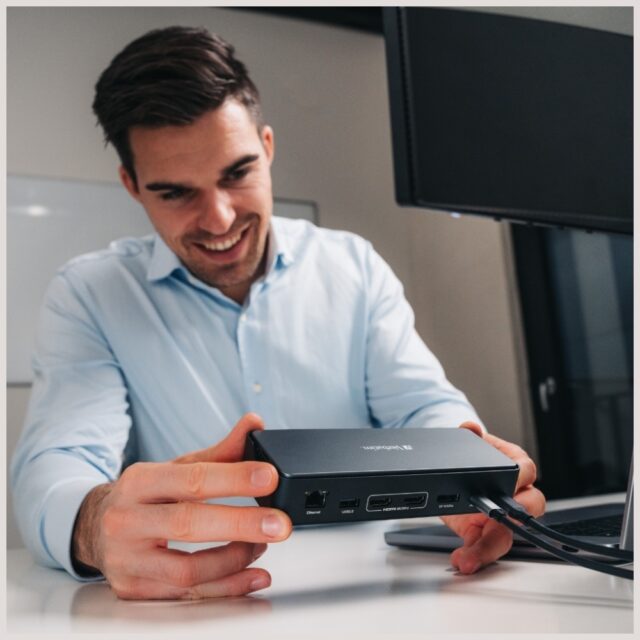Adapter Verbatim docking station USB-C Pro 15in1 2xHDMI/1xRJ45/4xUSB-A/3xUSB-C/1xSD/1xmicroSD/1xAudi - imagine 8