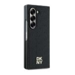 DKNY DKHMZFD6PSHRPSK Z Fold6 F956 black Repeat Pattern Stack Logo - imagine 5