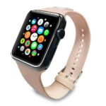 Karl Lagerfeld Pasek KLAWLSLCP Apple Watch 42/44/45mm pink strap Silicone Choupette Heads - imagine 3
