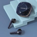 USAMS Bluetooth 5.0 TWS SD Series Wireless Earphones gem blue BHUSD02 - imagine 2