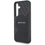 Case AMG Double Layer Rhombs MagSafe for Samsung Galaxy S25+ black/red - imagine 6