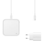 Inductive charger Samsung EP-P2400TW Fast Charger 15W + mains charger white - imagine 7