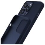 3MK Silicone Case iPhone 16 Pro 6.3" dark navy - imagine 2