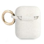 Guess GUA2SGGEH AirPods cover white Silicone Glitter - imagine 2