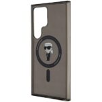 Karl Lagerfeld KLHMS24LHFCKNOK S24 Ultra S928 black hardcase IML Ikonik MagSafe - imagine 6