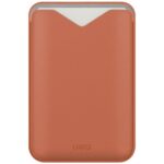 Magnetic wallet UNIQ Lyden Evo stand phone terracotta