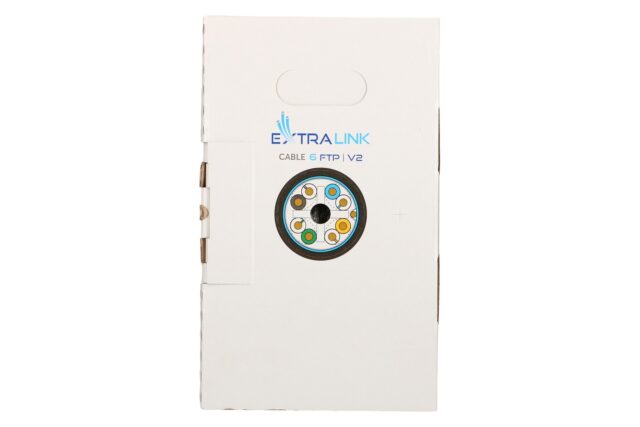 Extralink CAT6 FTP (F/UTP) V2 Outdoor | Twisted pair | 305M - imagine 5